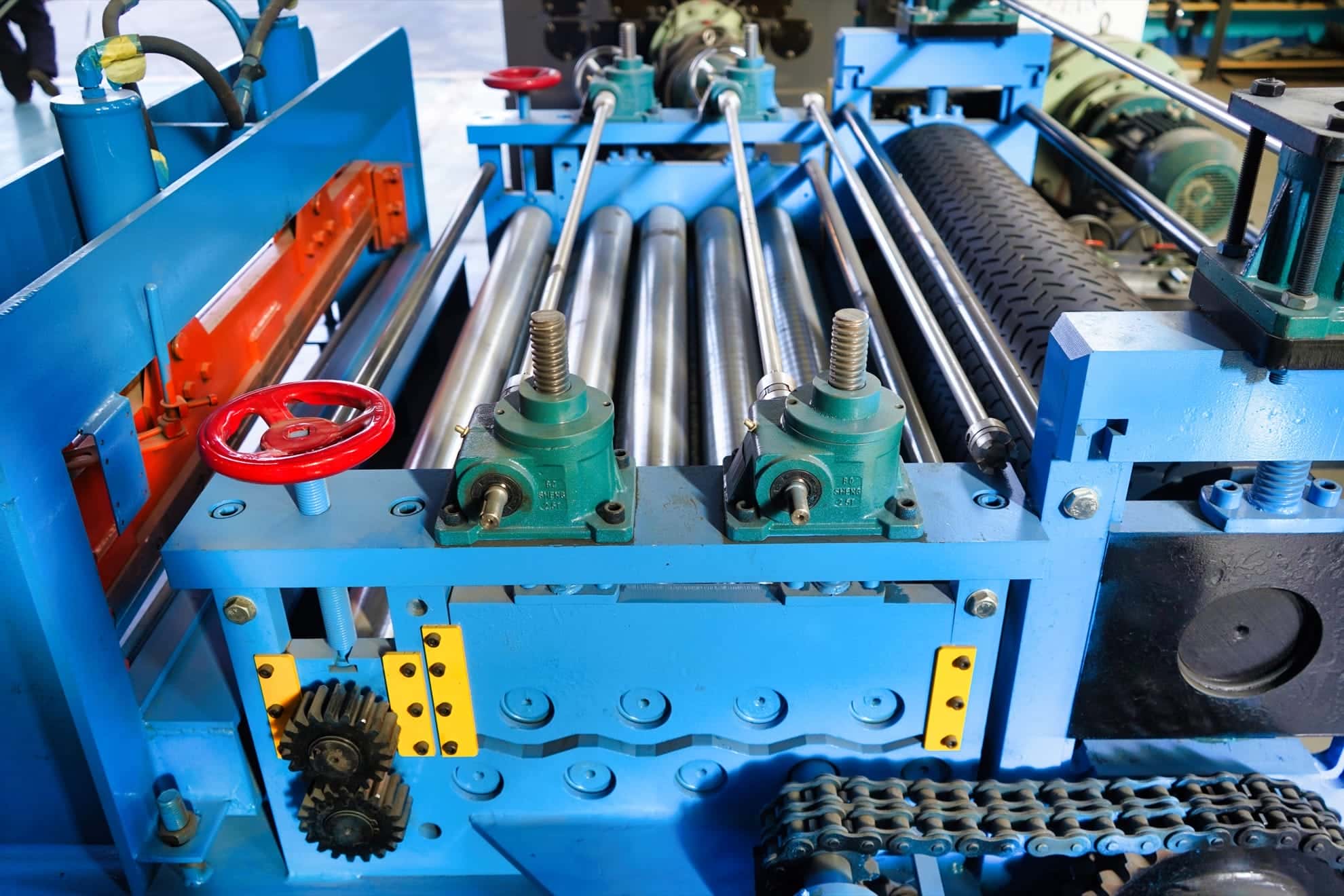 Electric Orange Peel Pattern Metal Steel Sheet Cold Rolling Embossing Machine