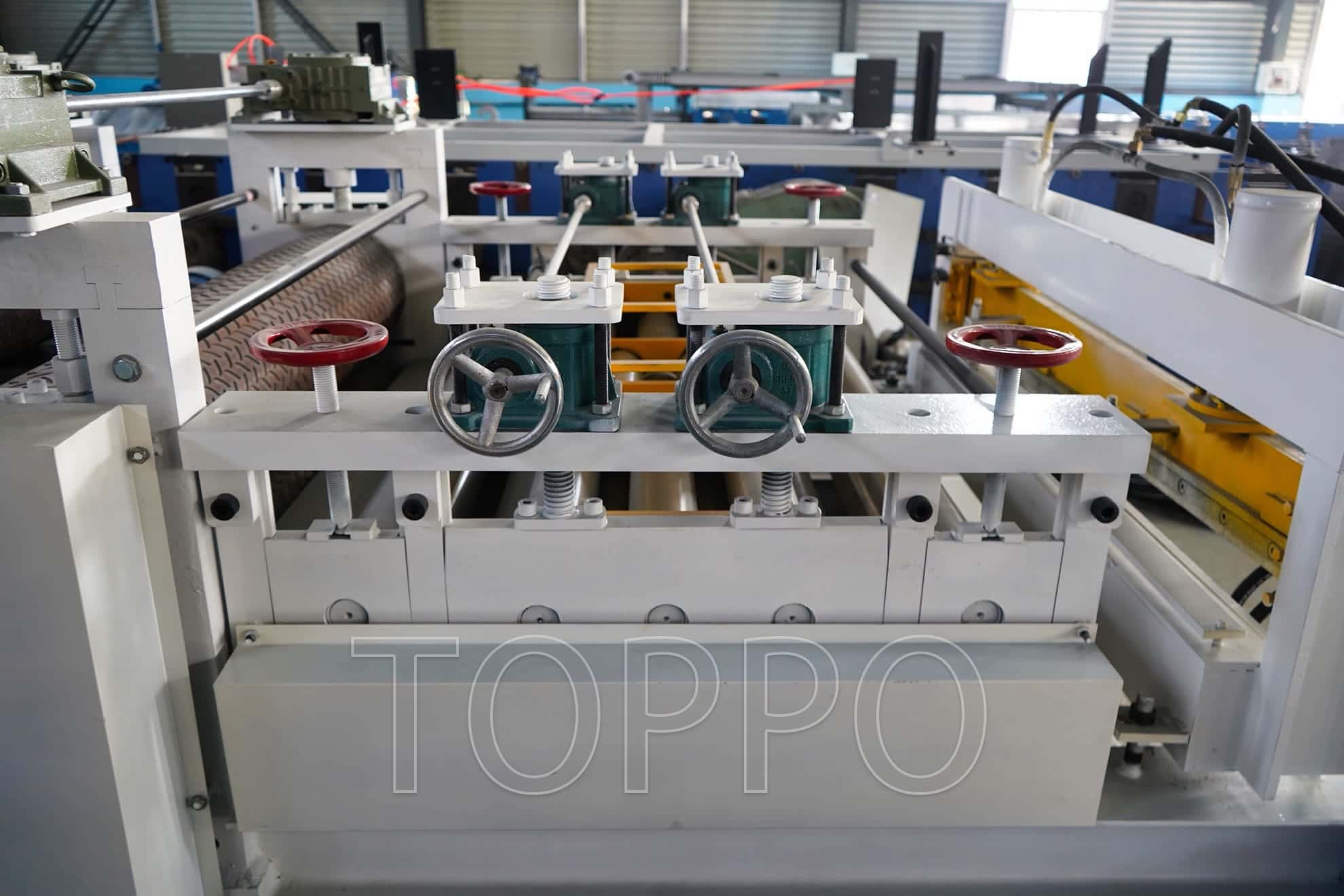 Heavy Duty Color Steel Aluminum Cold Plate Metal Embossing Machinery