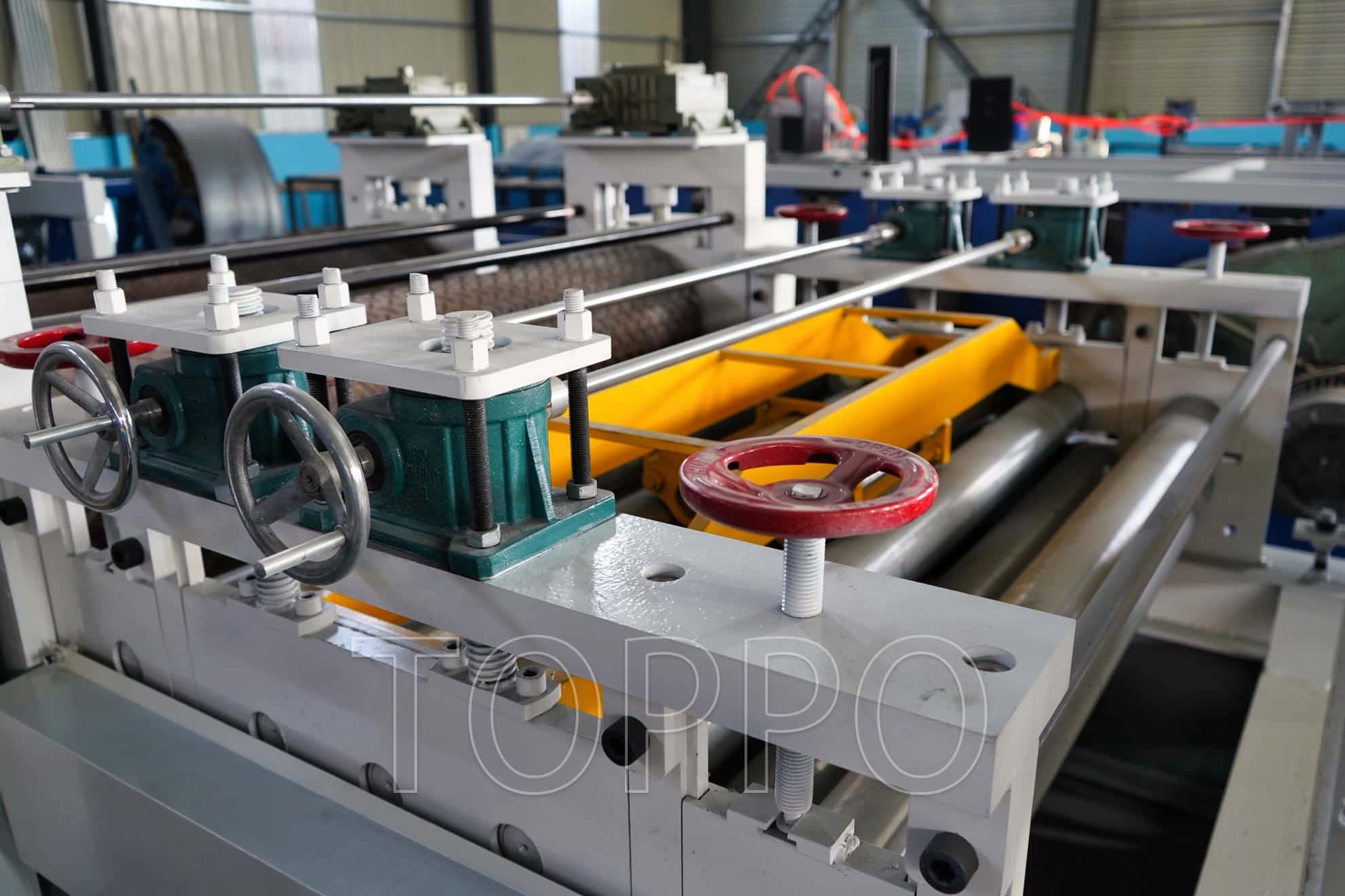 Heavy Duty Color Steel Aluminum Cold Plate Metal Embossing Machinery