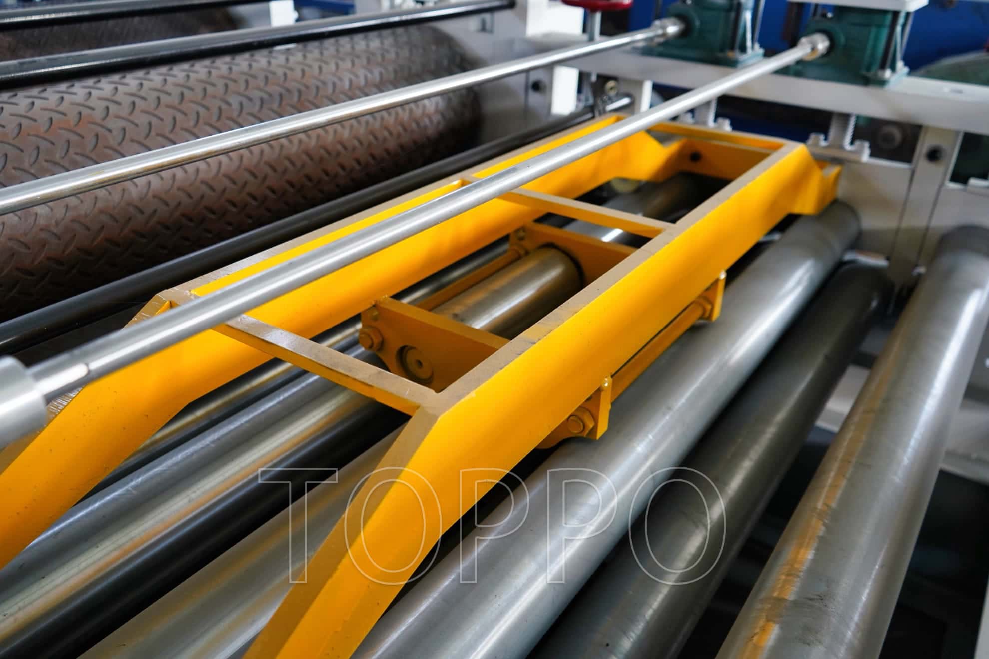Heavy Duty Color Steel Aluminum Cold Plate Metal Embossing Machinery