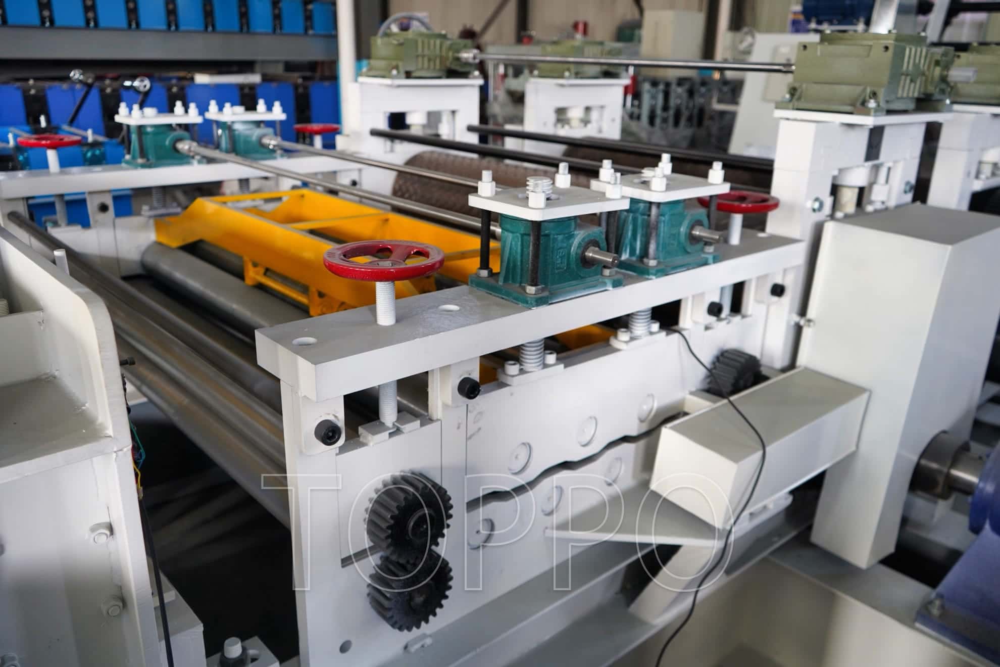 Heavy Duty Color Steel Aluminum Cold Plate Metal Embossing Machinery