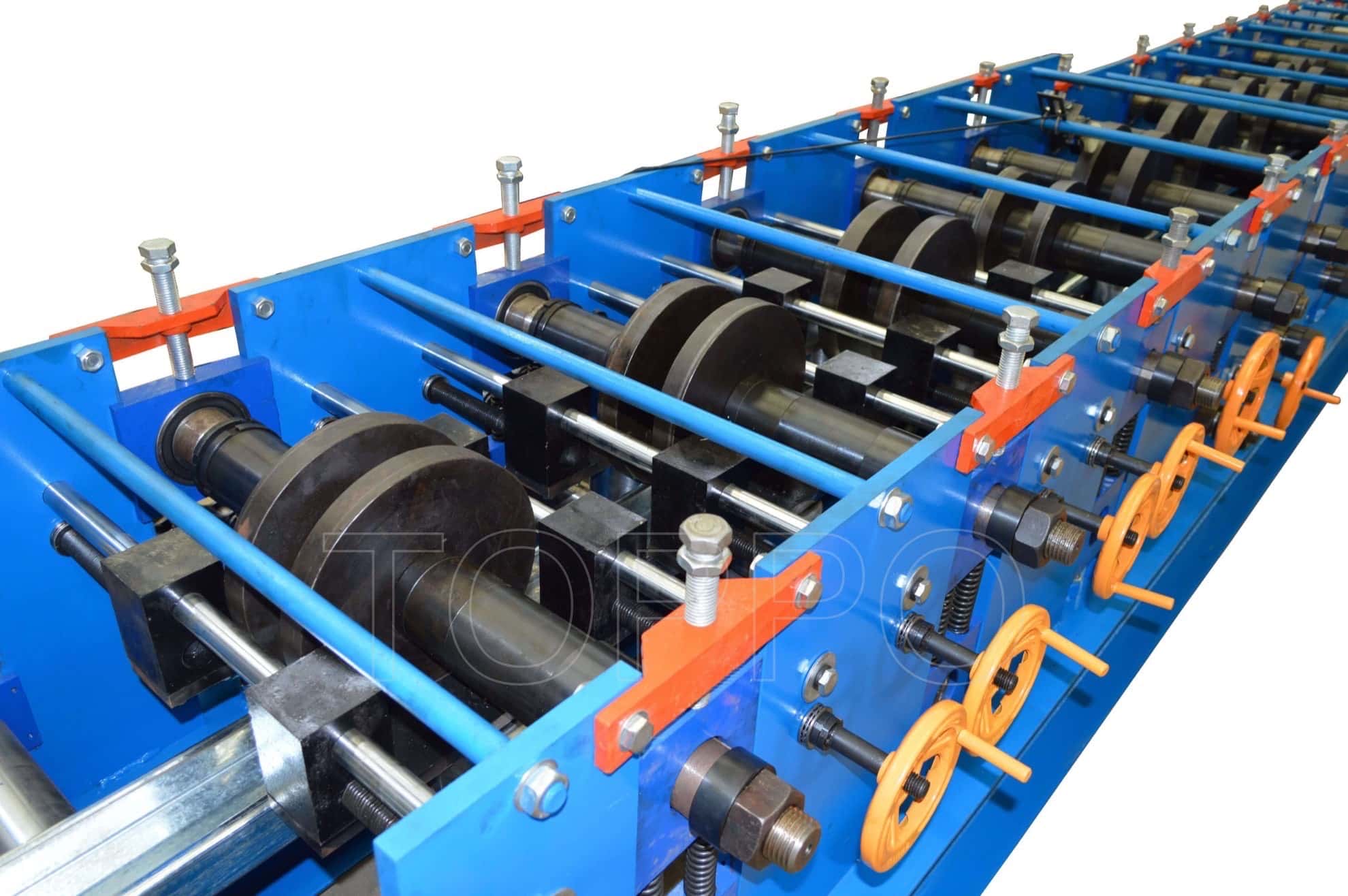 Automatic CZU Purlin Roll Forming Machine with Integrated Hydraulic Punching