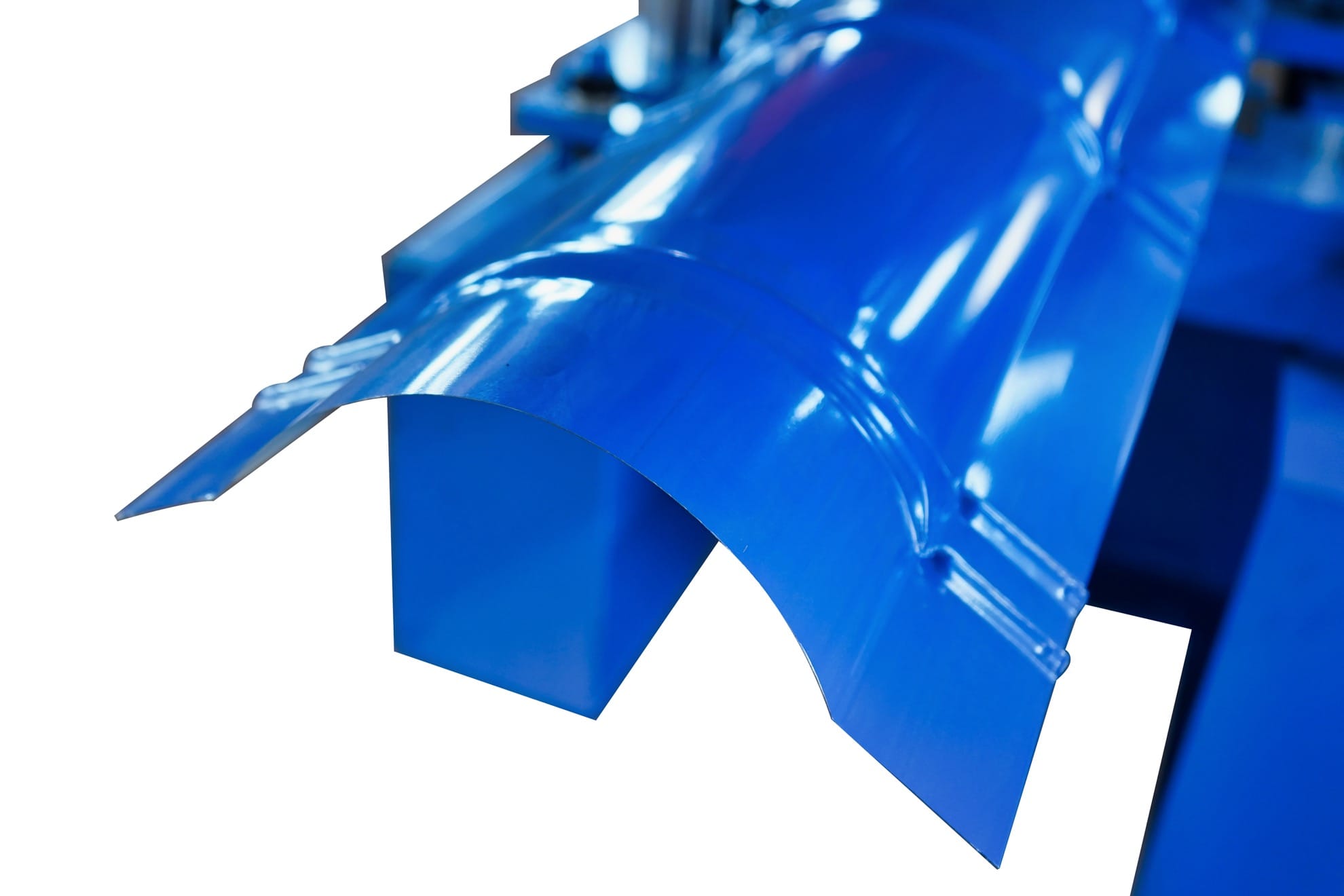 Industrial Ridge Cap Roll Forming Machine with Hydraulic Shear