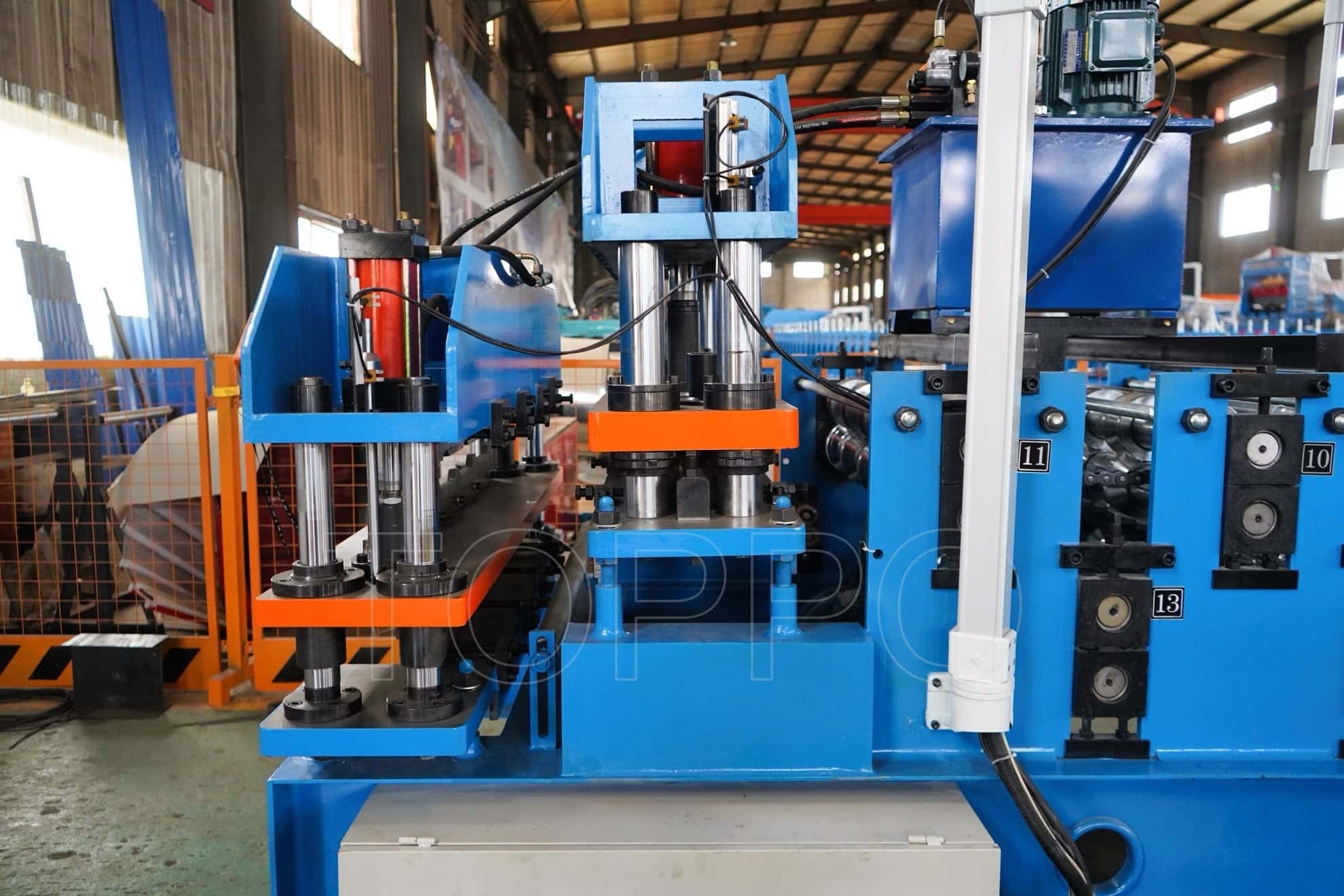 840–1050 Wide Width Double Layer Roll Forming Machine