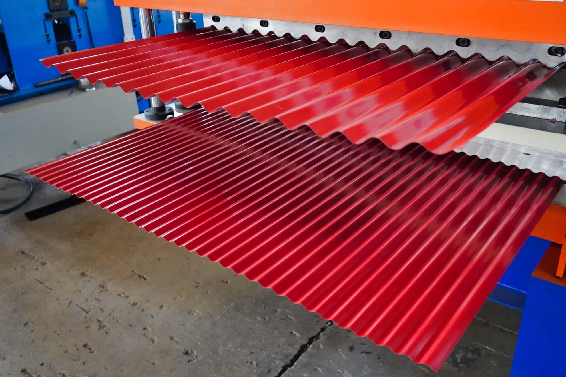 High Efficiency Roofing Panel Making Machine for Corrugated Metal Roof Sheets