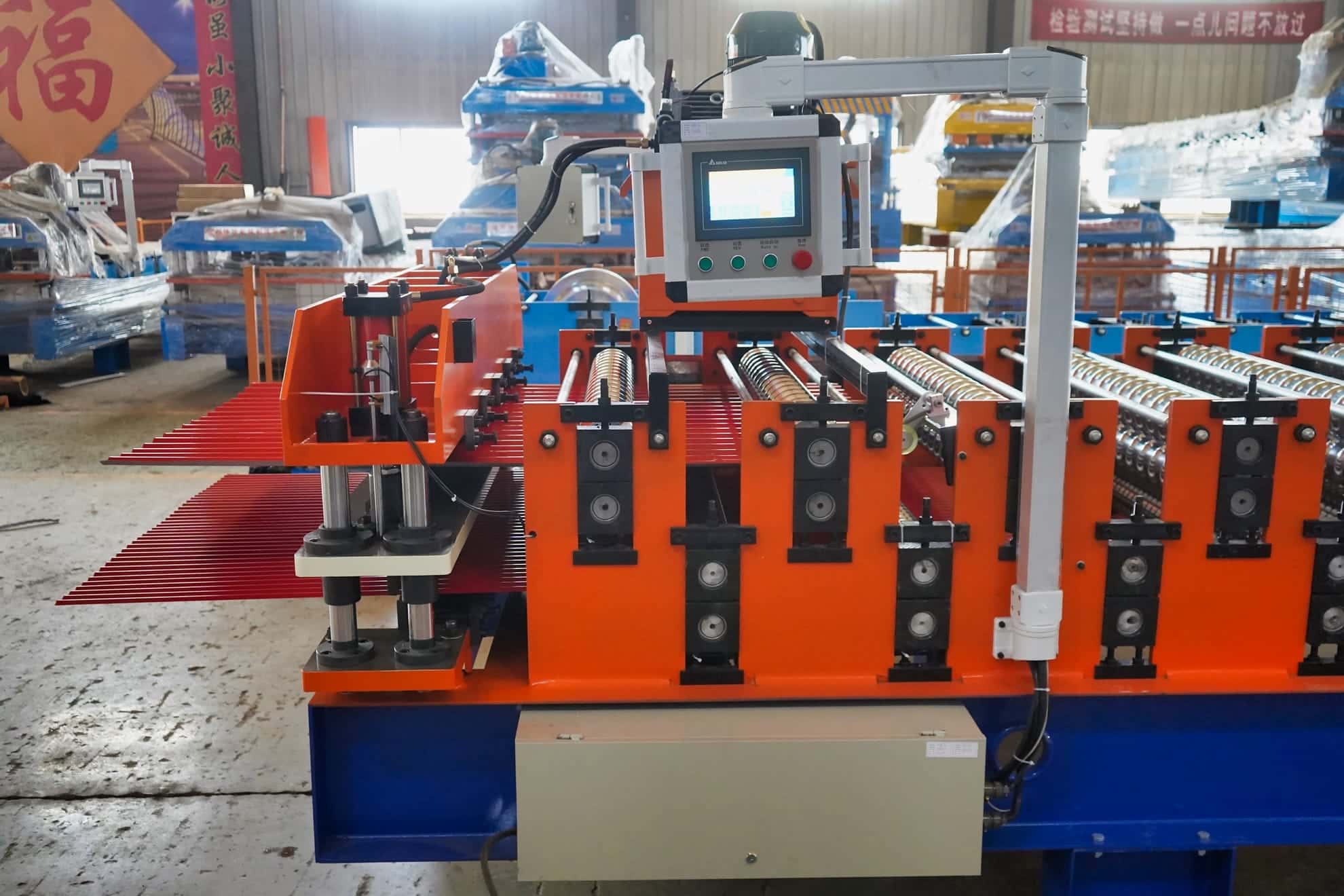 High Efficiency Double Layer Roll Forming Machine for Metal Roofing Sheets
