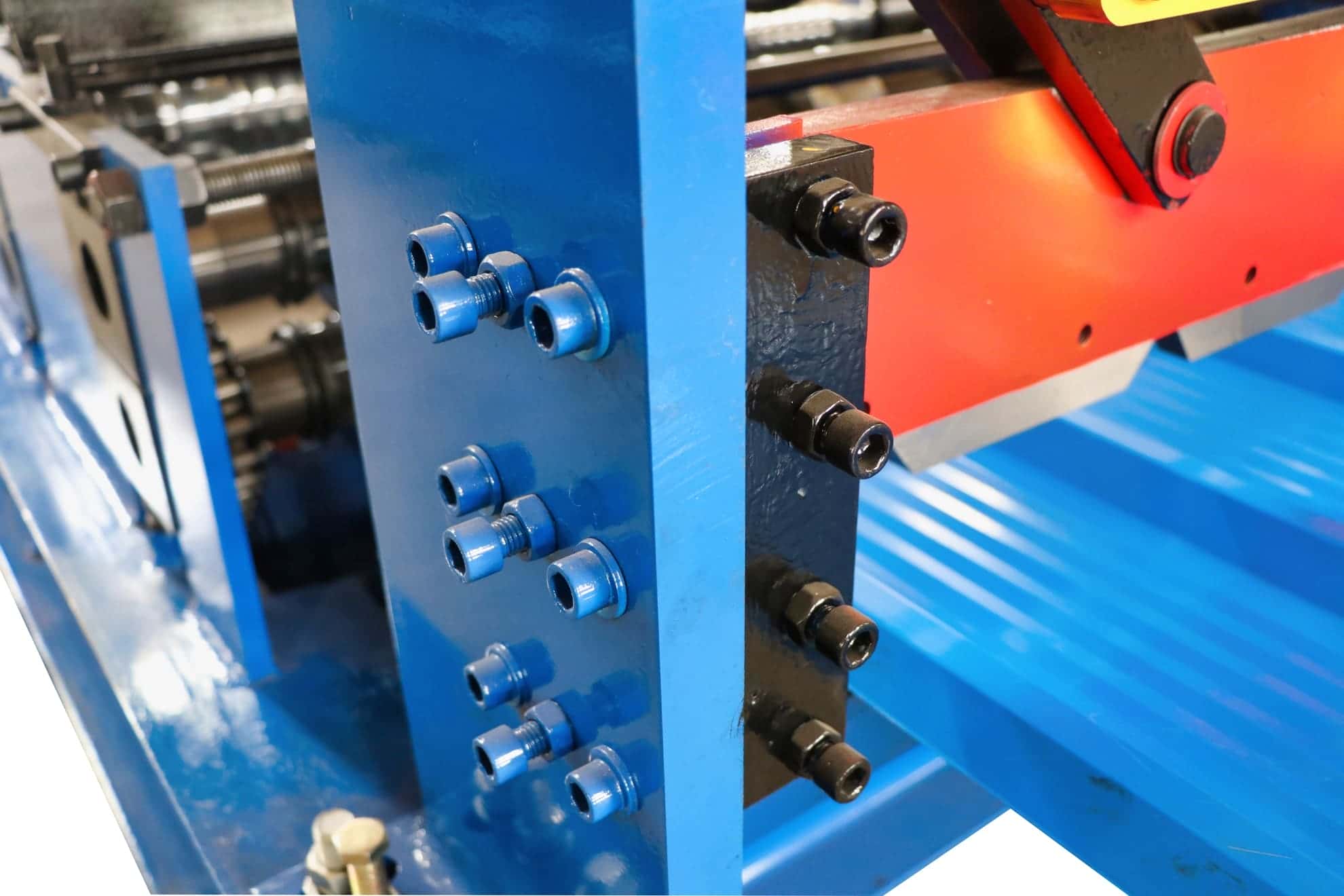 OEM ODM AG Roofing Panel Making Machine High Speed Metal Roof Sheet Forming Line