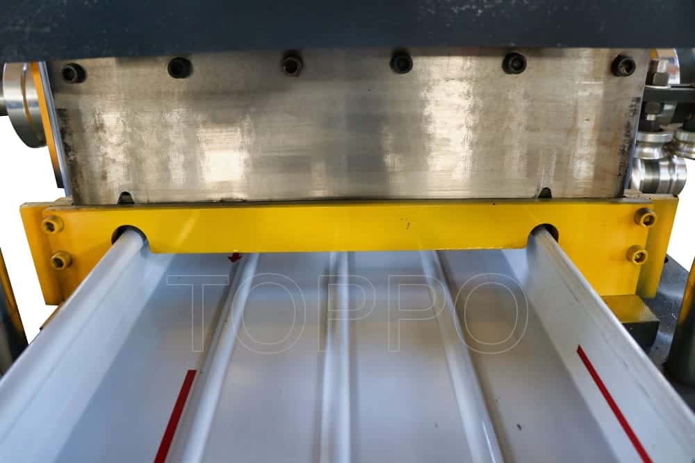 Fully Automatic Standing Seam Roofing Roll Forming Machine with PLC Touch Screen