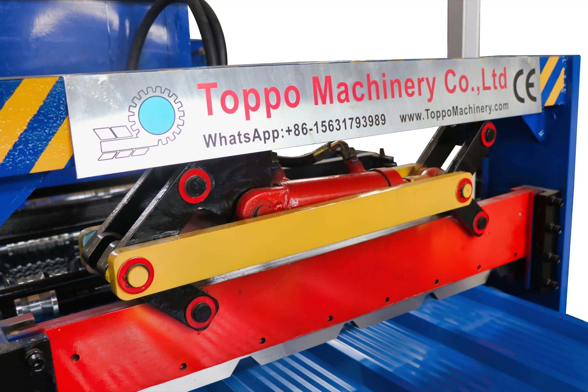 PLC-Controlled Trapezoidal Roll Forming Machine for Metal Roofing