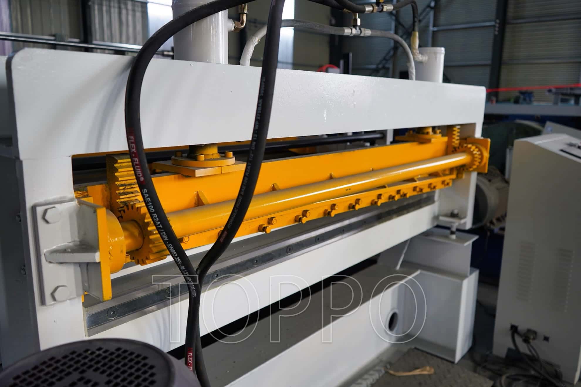 Heavy Duty Color Steel Aluminum Cold Plate Metal Embossing Machinery
