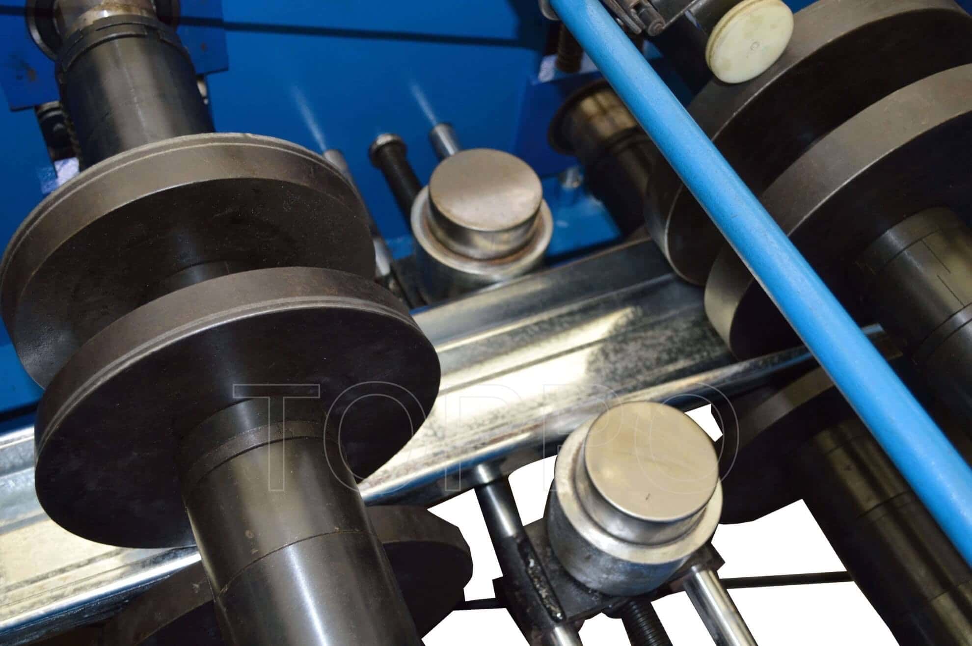 Automatic CZU Purlin Roll Forming Machine with Integrated Hydraulic Punching