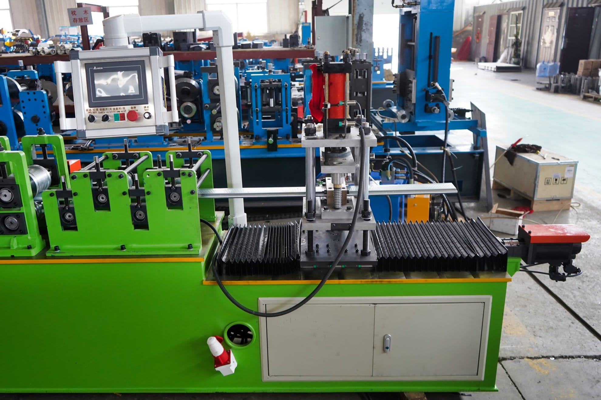 High Precision Rolling Shutter Door Roll Forming Machine