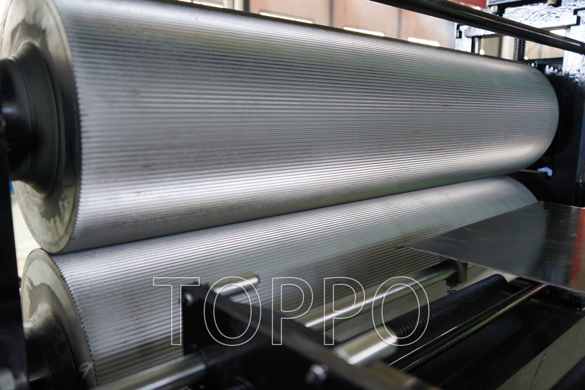 Industrial Wave Pattern Metal Sheet Embossing Machine with Manual Clutch System