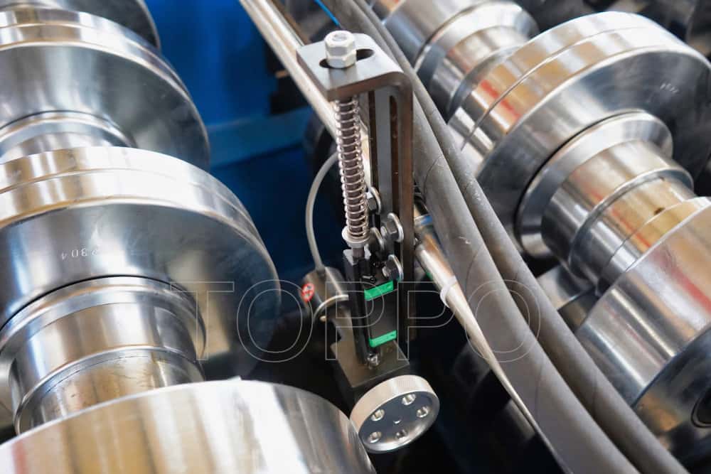 Automated Floor Deck Roll Forming Machine with Independent Control Panel