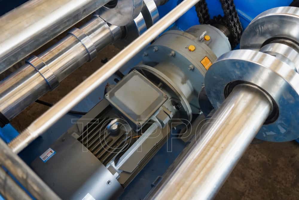 Automated Floor Deck Roll Forming Machine with Independent Control Panel
