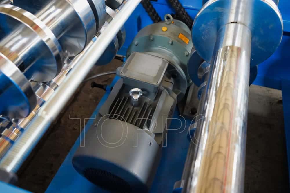 Heavy-Duty Floor Deck Roll Forming Machine with Right-Side Operator Panel