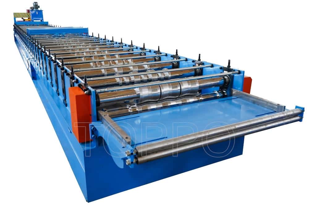High-Speed Floor Deck Roll Forming Machine with PLC Control