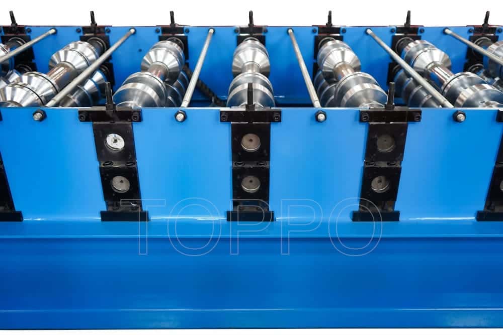 High-Speed Floor Deck Roll Forming Machine with PLC Control