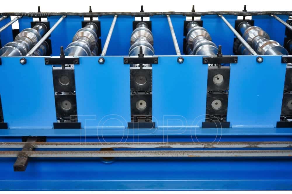 Automatic Floor Deck Roll Forming Machine with Straight Edge Design