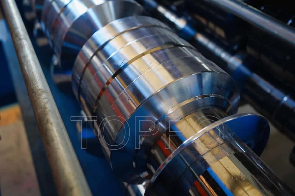 PLC Controlled Floor Deck Roll Forming Machine for Metal Deck Panel