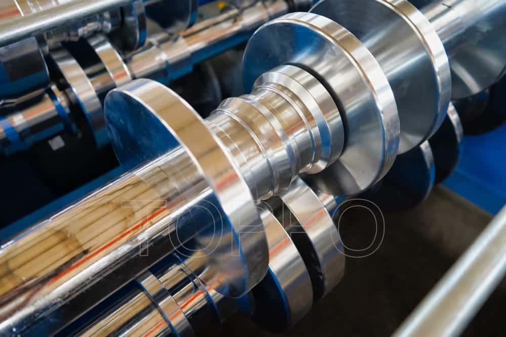 Heavy-Duty Floor Deck Roll Forming Machine with Right-Side Operator Panel