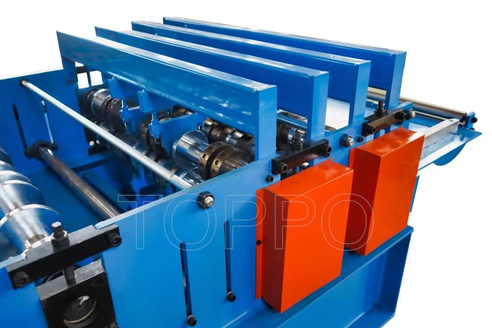 Heavy-Duty Floor Deck Roll Forming Machine with Right-Side Operator Panel