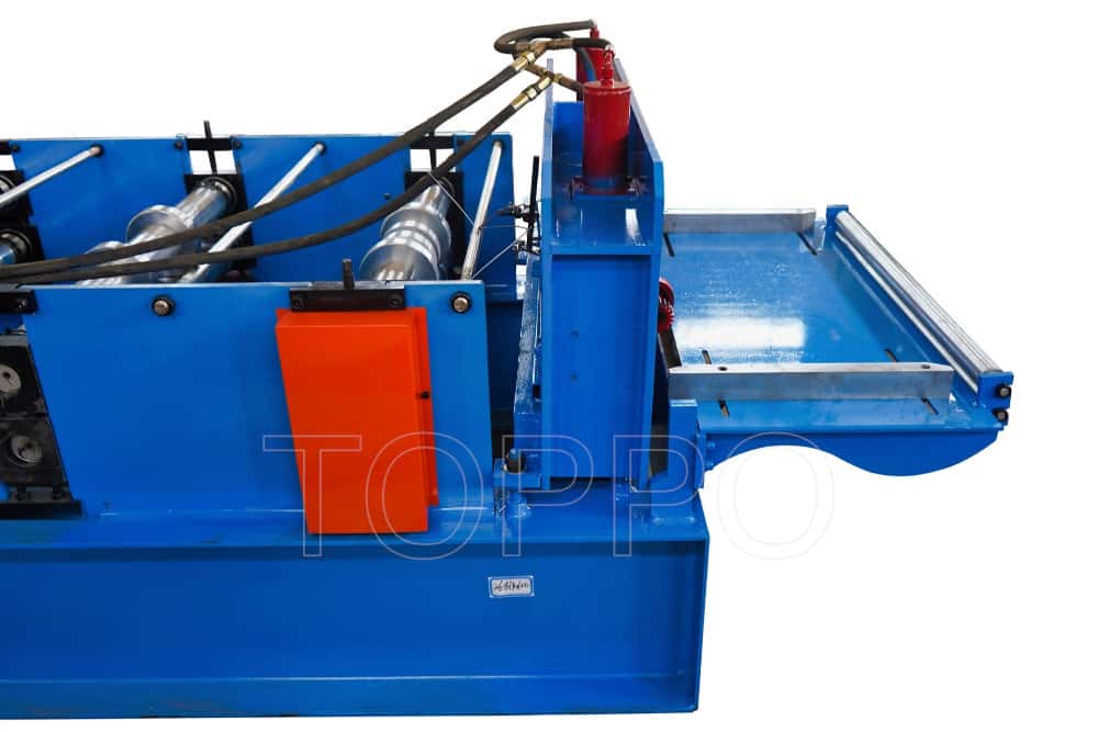 Automated Floor Deck Roll Forming Machine with Independent Control Panel