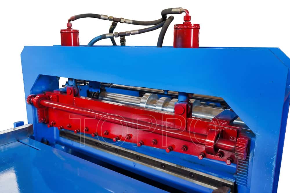 Automated Floor Deck Roll Forming Machine with Independent Control Panel