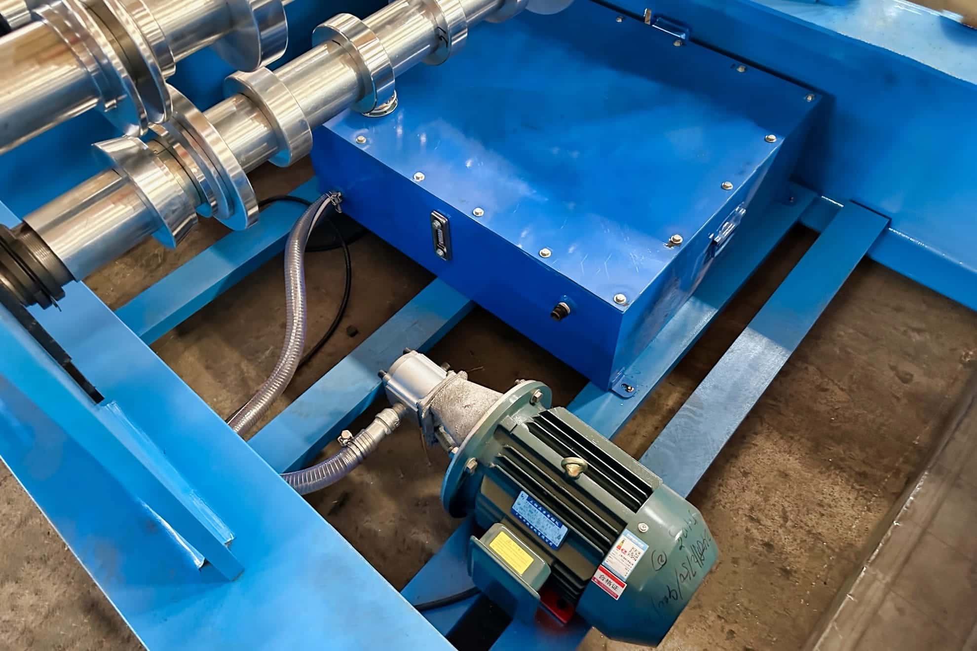 Fully Automatic Floor Deck Roll Forming Machine with Touch Screen Control