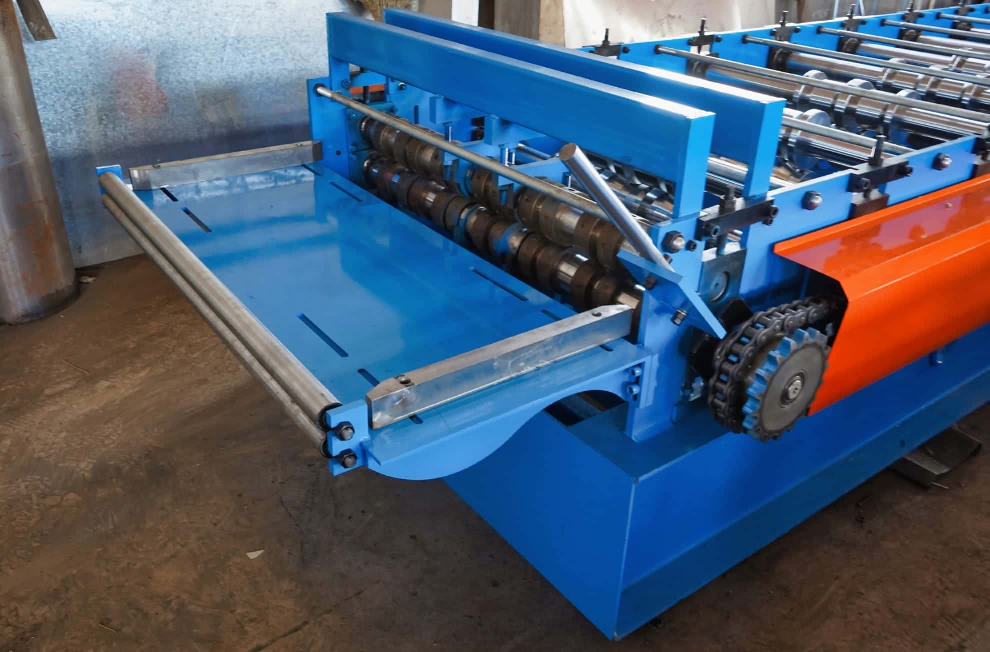 Fully Automatic Floor Deck Roll Forming Machine with Touch Screen Control