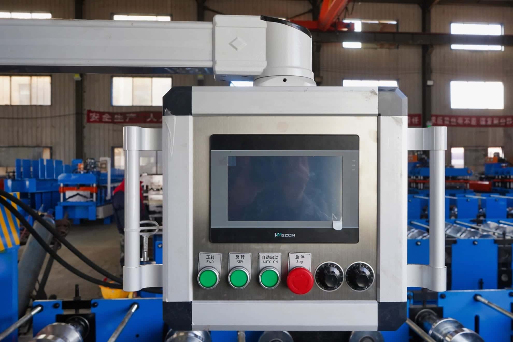 Fully Automatic Floor Deck Roll Forming Machine with Touch Screen Control