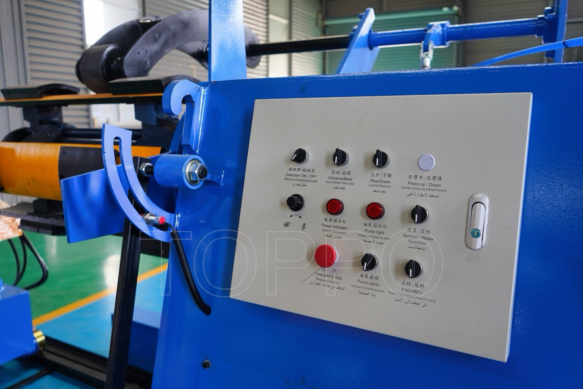 Heavy-Duty Automatic Decoiler with Coil Car, Pressing Arm, Support Arm & Disc