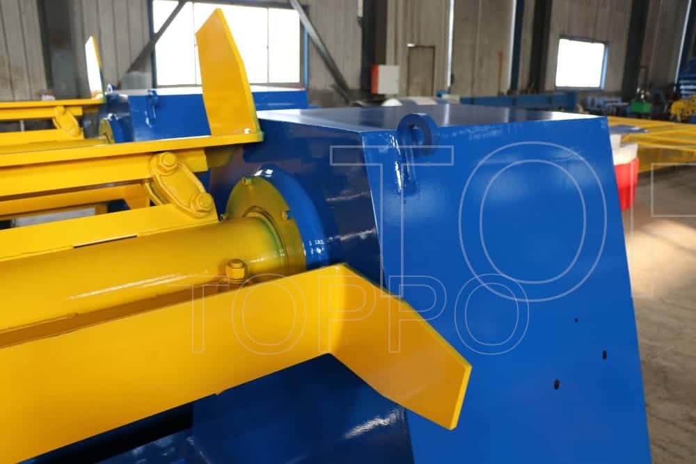 Automatic Decoiler with Linkage Arm for 7 Ton Coil Feeding