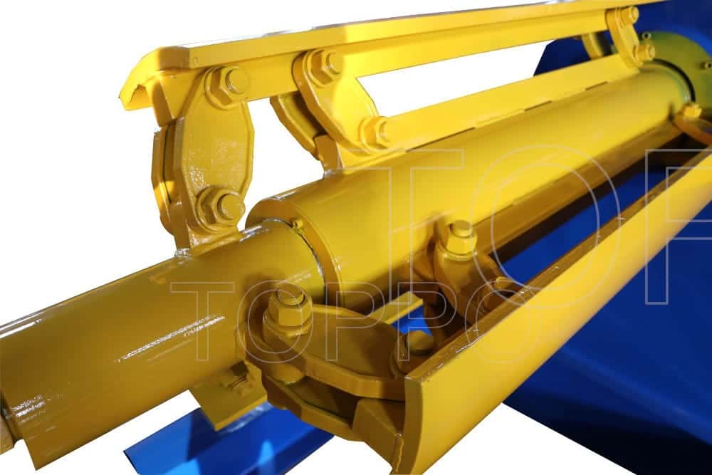 Automatic Decoiler with Linkage Arm for 7 Ton Coil Feeding