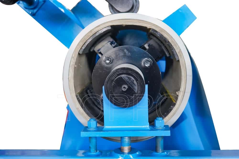 Automatic Decoiler with Coil Car, Support Arm and Red Disc