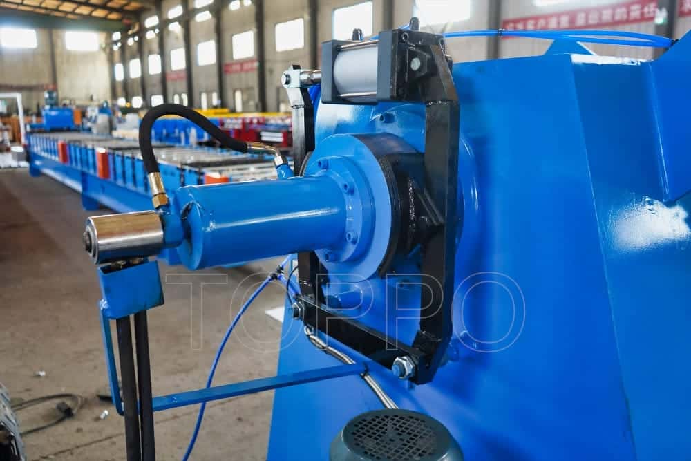 Automatic Decoiler with Coil Car, Support Arm and Red Disc