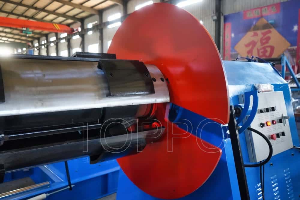 Automatic Hydraulic Decoiler for Metal Coil Handling