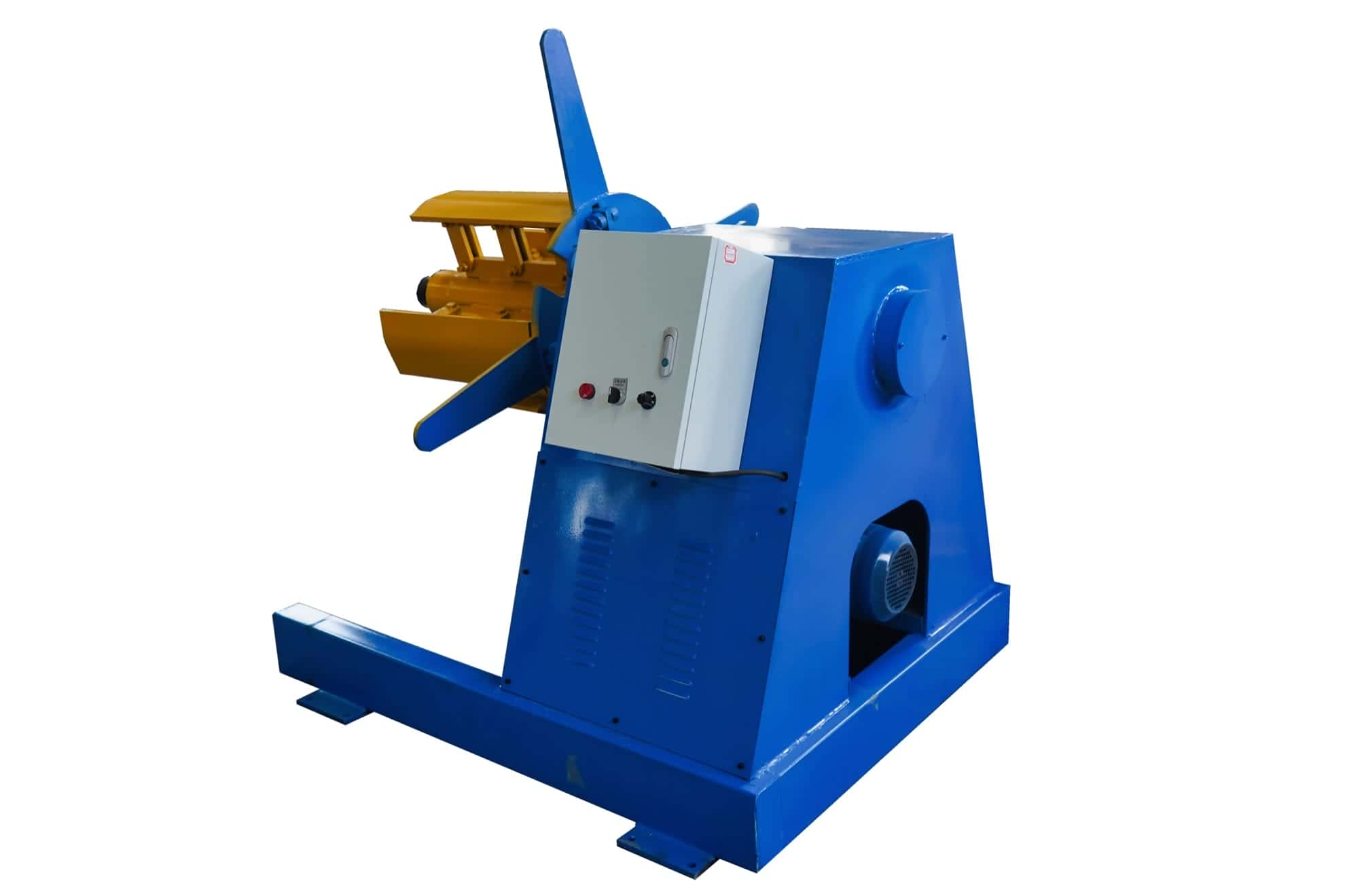 Hydraulic Expansion Electric Decoiler with Loop Arm