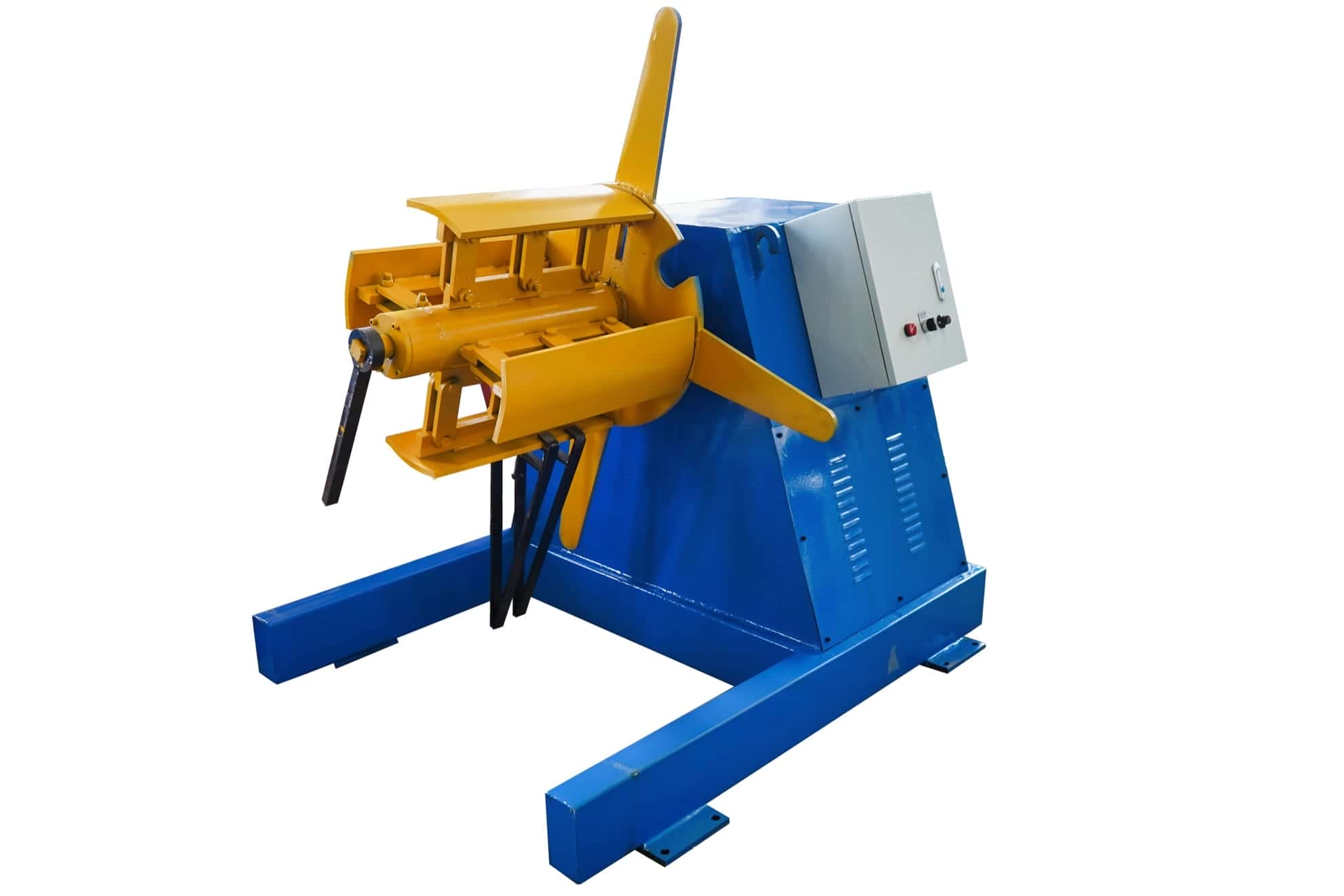 Hydraulic Expansion Electric Decoiler with Loop Arm