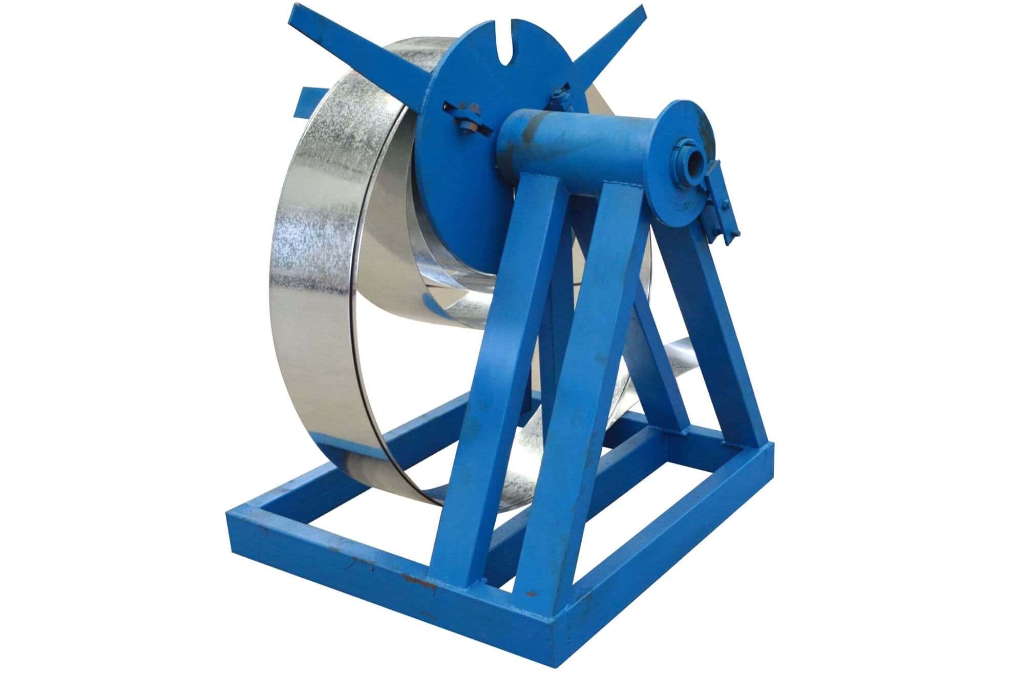 Manual Expansion Decoiler for Light Coil Unwinding