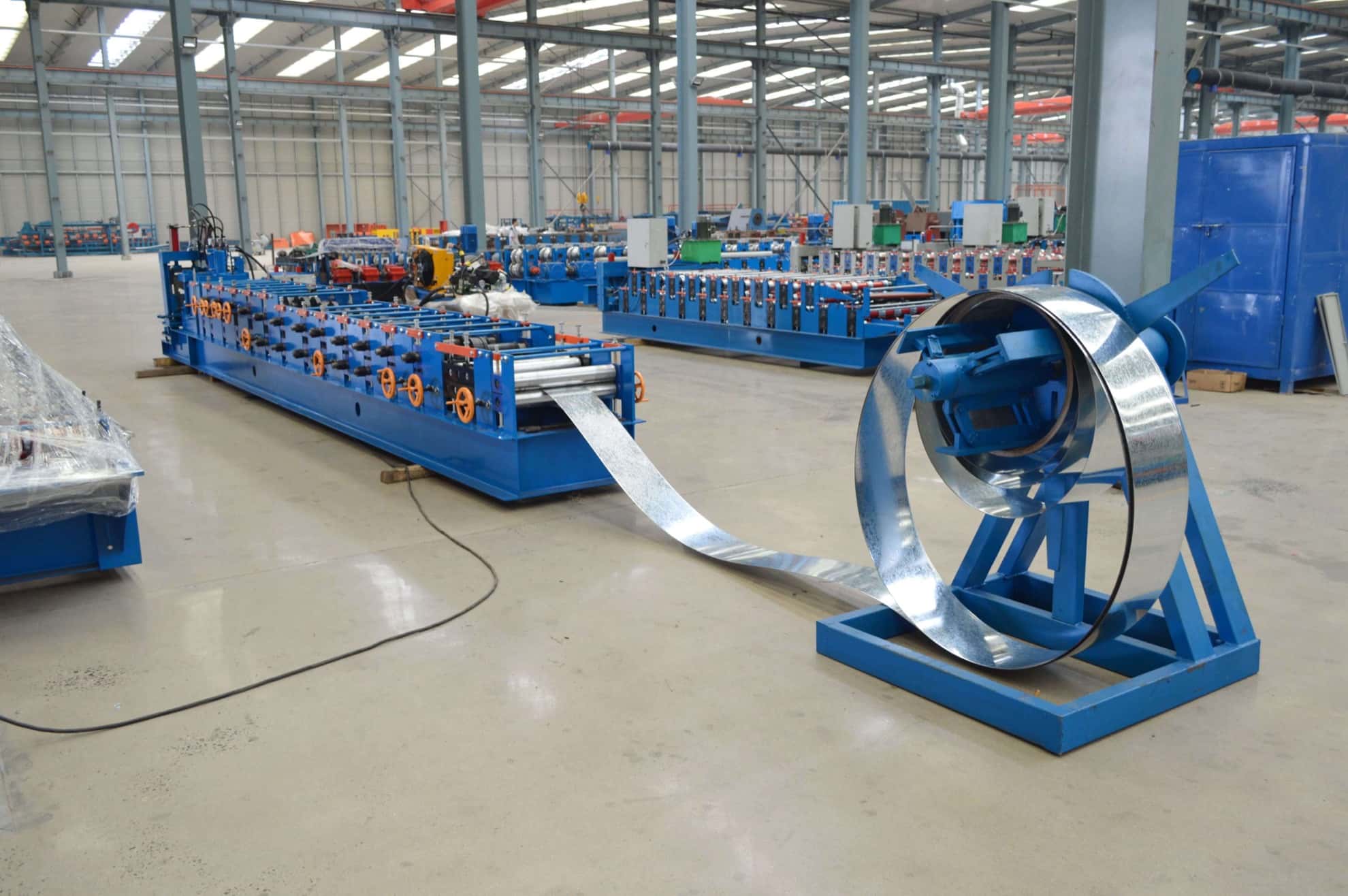 Manual Expansion Decoiler for Light Coil Unwinding