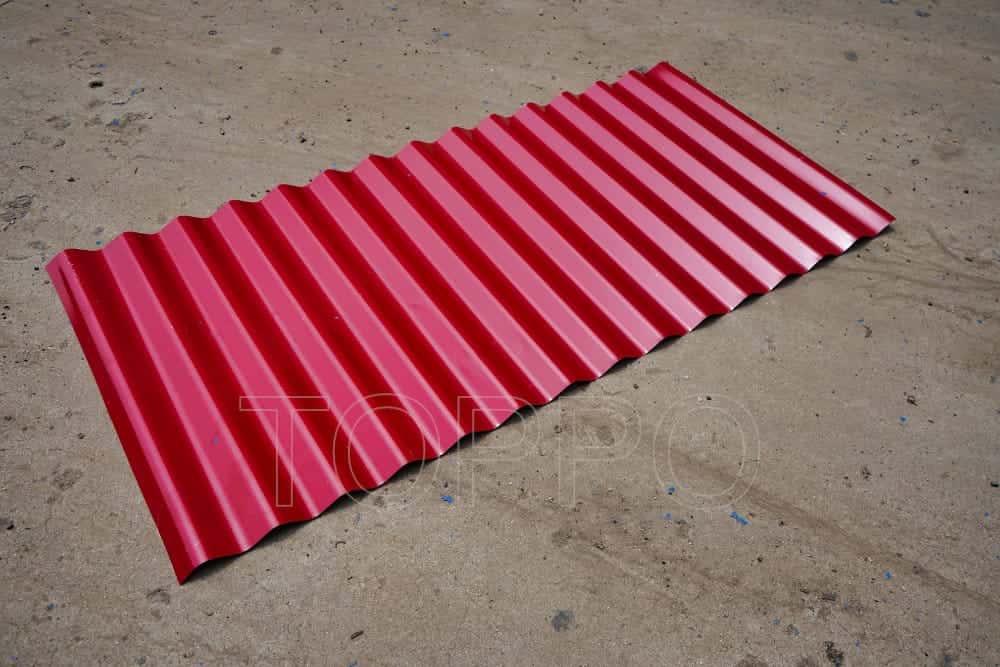 Corrugated Roll Forming Machine with Dual Arm Hydraulic Cutting