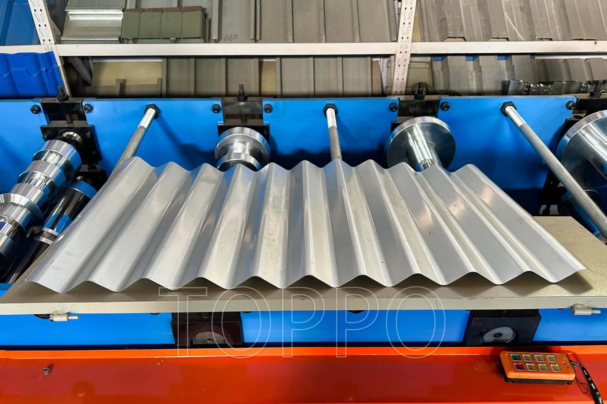 Automatic Hydraulic Corrugated Metal Roofing Sheet Roll Forming Machine