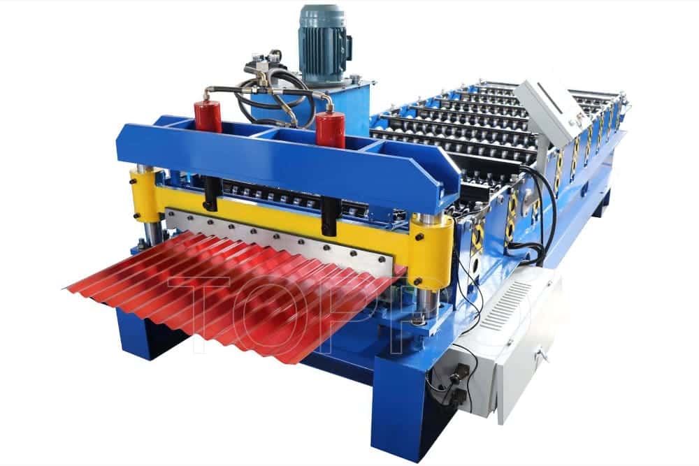 Automatic Corrugated Roofing Sheet Roll Forming Machine