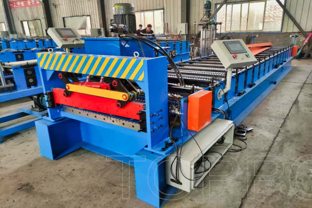 Industrial Automatic Corrugated Roofing Sheet Roll Forming Machine