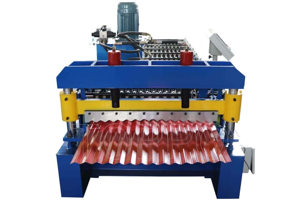 Automatic Corrugated Roofing Sheet Roll Forming Machine