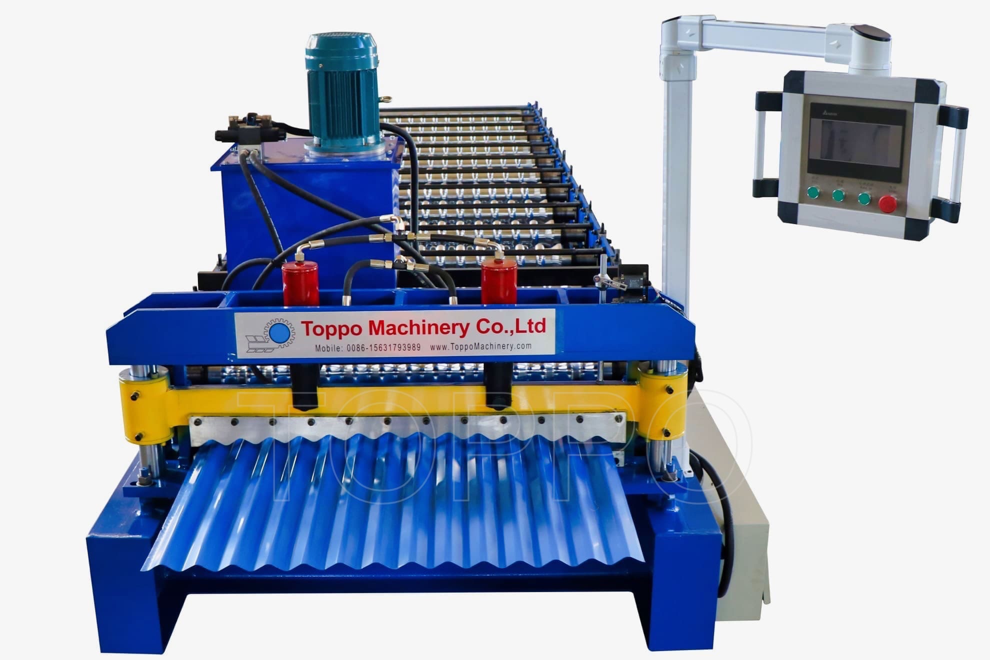OEM ODM AG Roofing Panel Roll Forming Machine