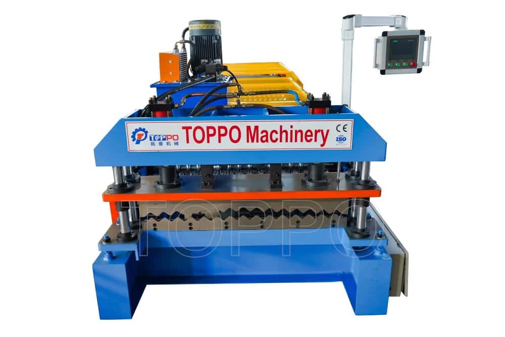 Fully Automatic Corrugated Roll Forming Machine for Metal Roofing Panel Production