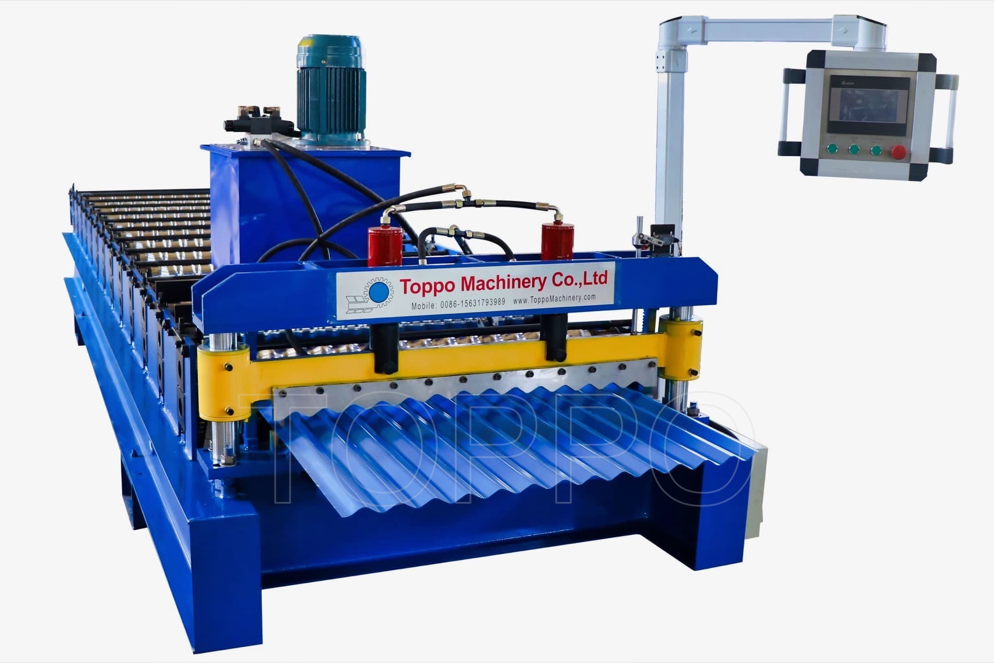 OEM ODM AG Roofing Panel Roll Forming Machine