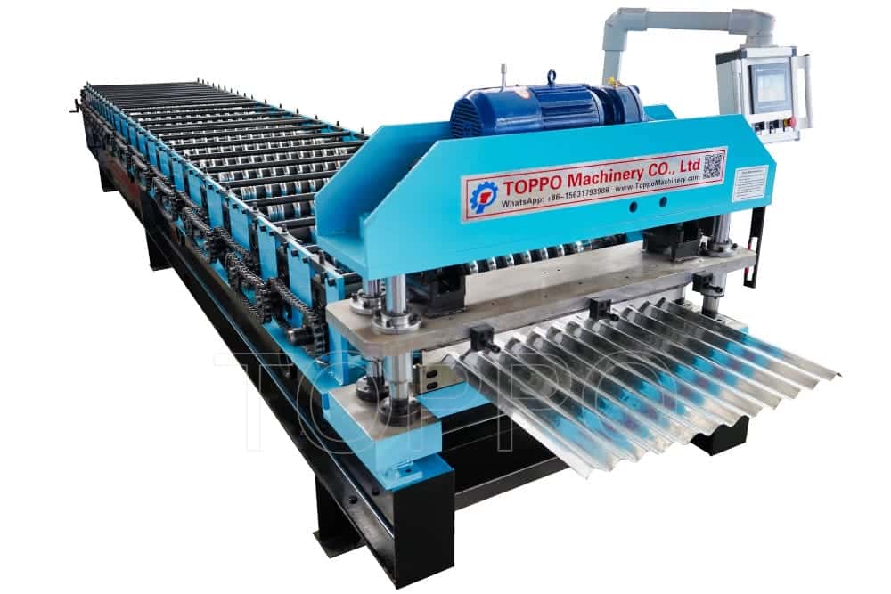 Automatic Corrugated Metal Roof Panel Roll Forming Machine